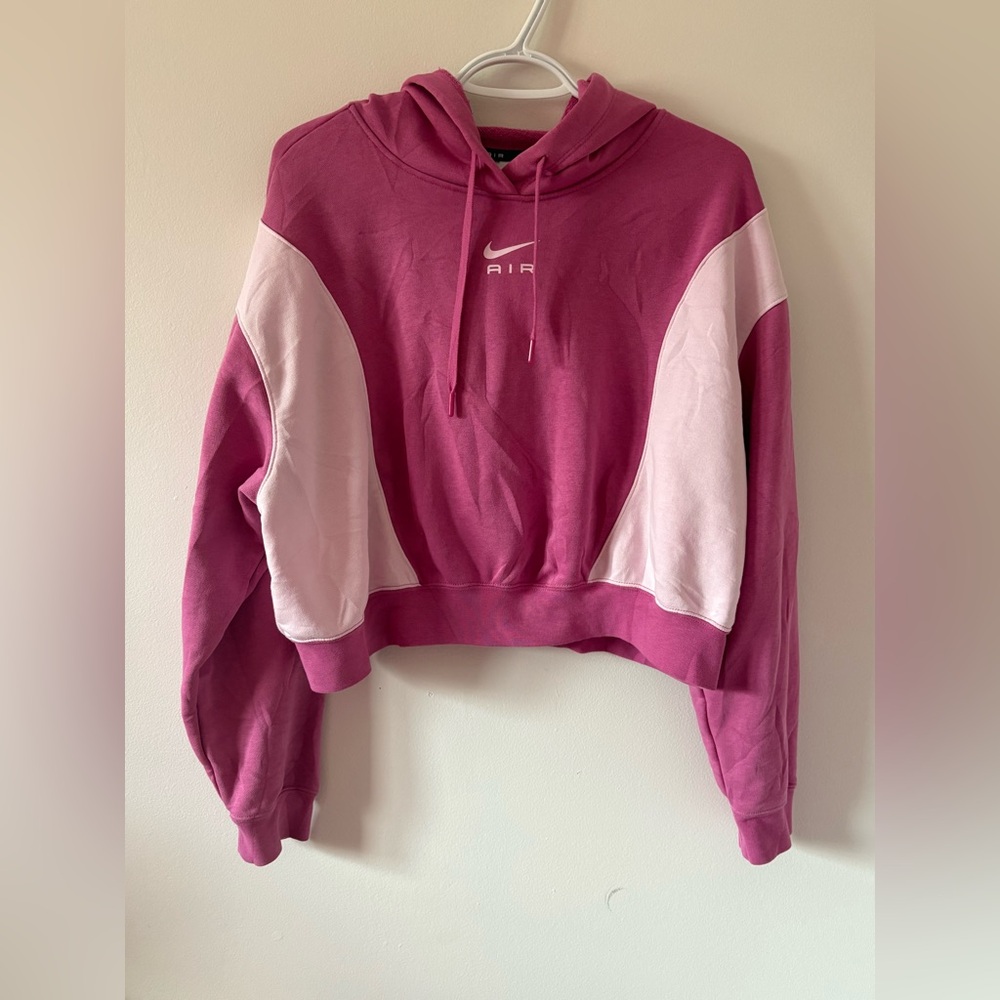 Nike Air Oversized Cropped Hoodie M